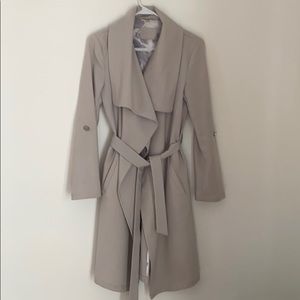 Soia & Kyo Grey Trench Coat